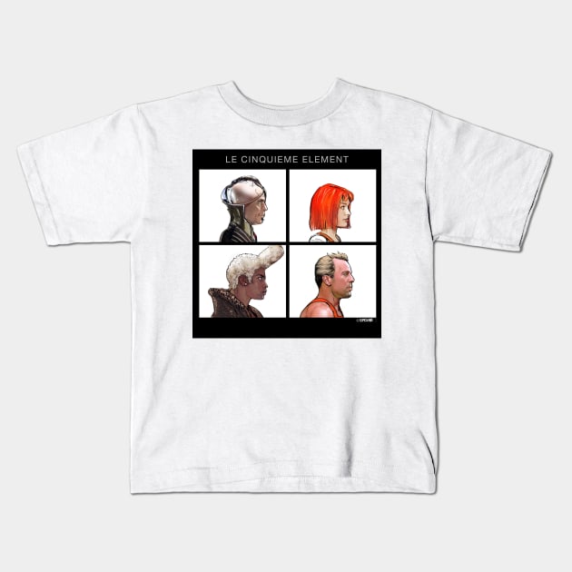The Fifth Element Kids T-Shirt by spacelord